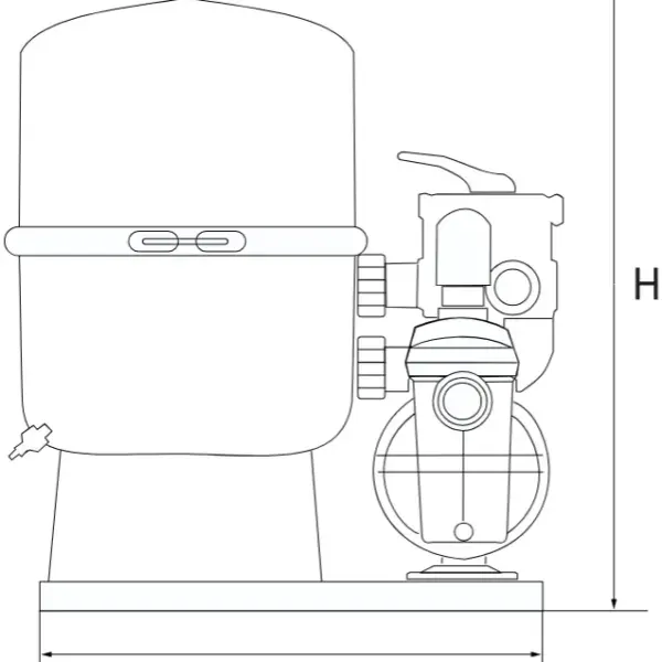 Filteranlage Profi Sf Line Sf 500 Zeichnung.webp