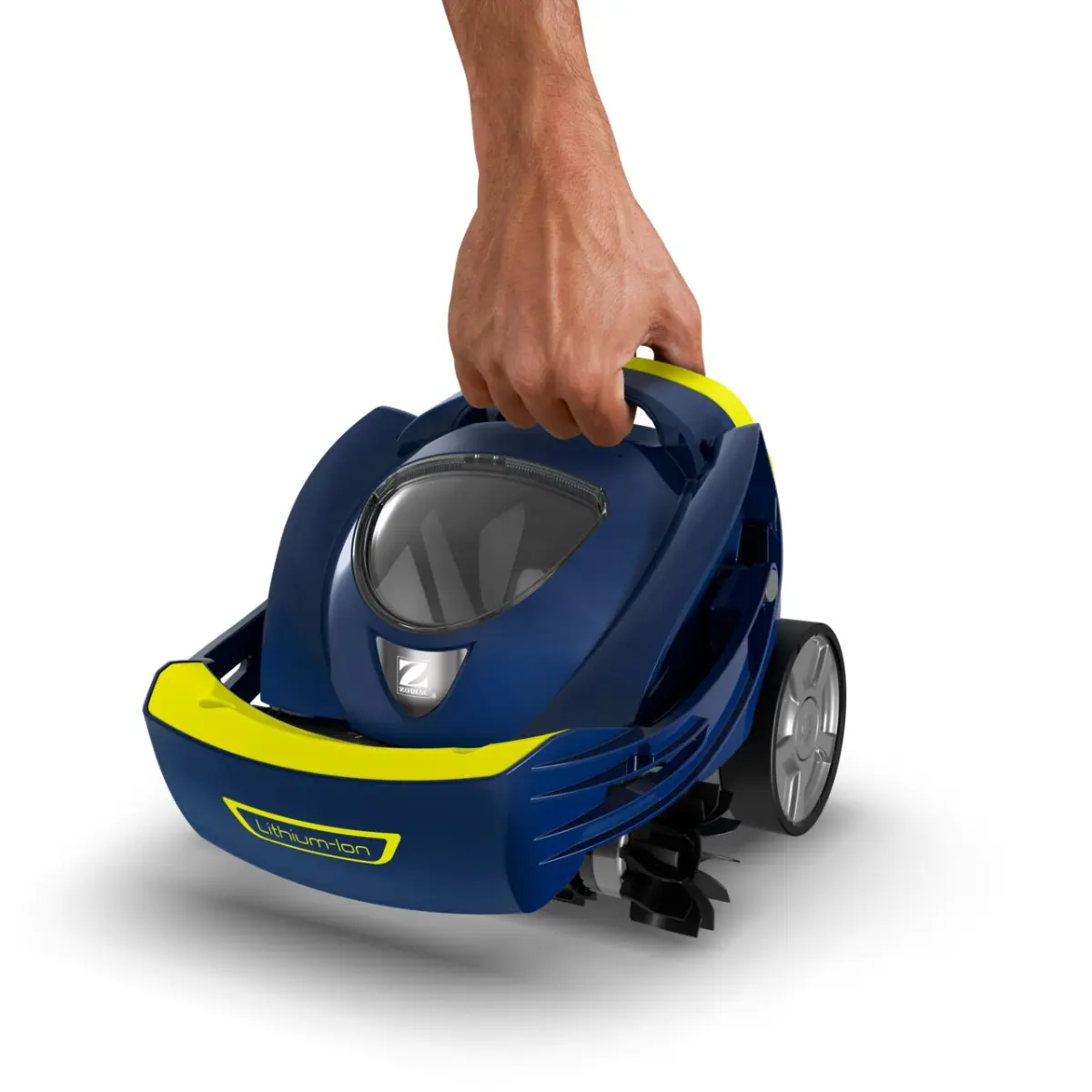 Elektrischer Poolreiniger Spabot Rs 0800 Ansicht Mit Hand.webp